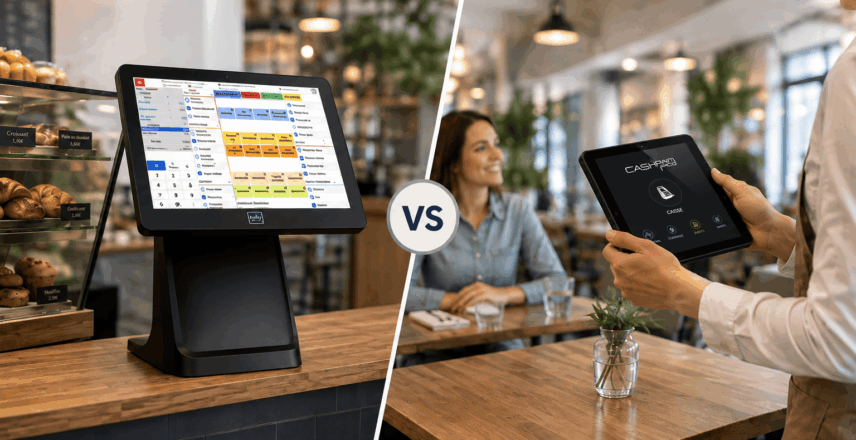 caisse tactile fixe ou caisse tablette mobile